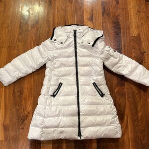 moncler Girls' Moka Long Coat 5year （112cm）